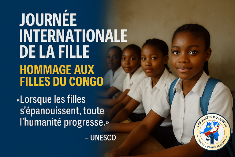 Journée internationale de la Fille : hommage aux filles du Congo