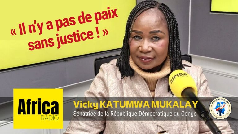 « Il n’y a pas de paix sans justice » : la sénatrice Vicky Katumwa Mukalay interpelle la France sur la situation à l’est de la RDC