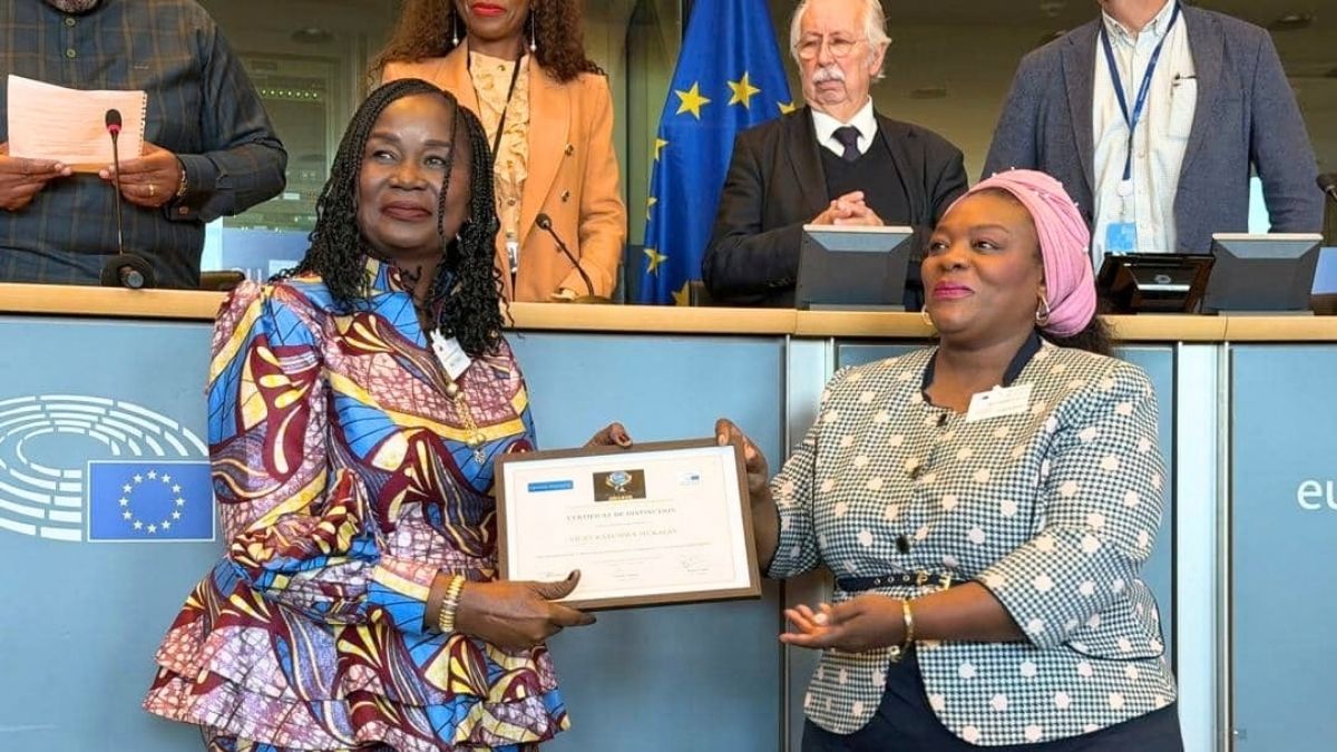 Vicky Katumwa Mukalay, distinguée à Bruxelles pour son leadership féminin